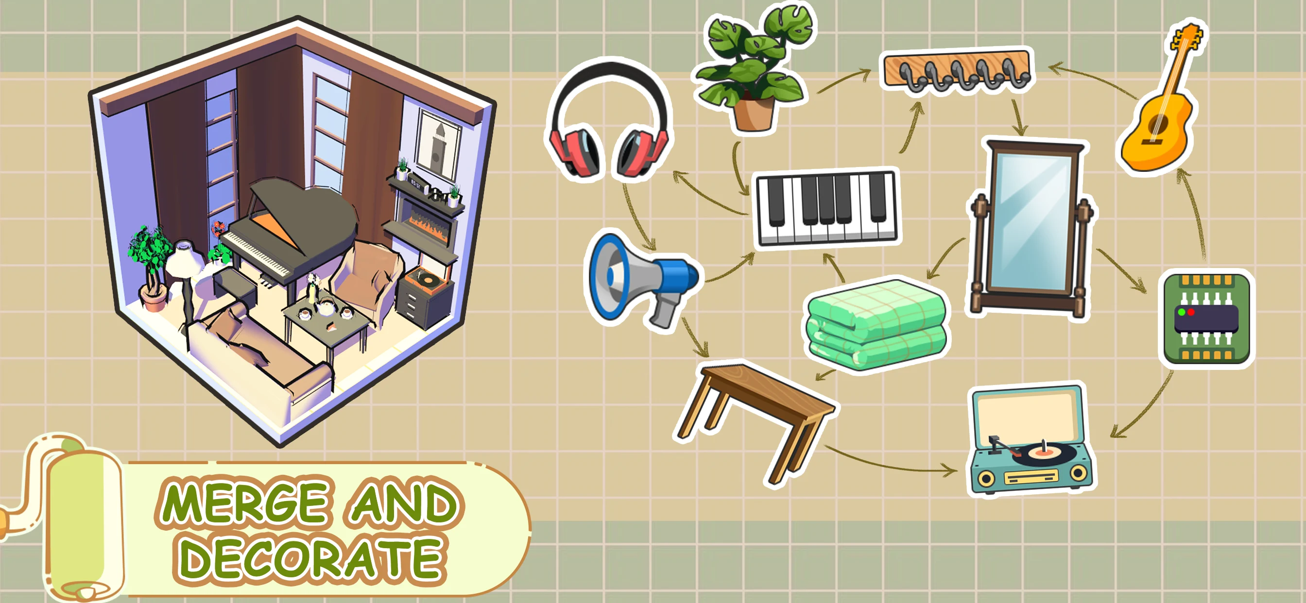 Merge Decor: Dream Home screenshot